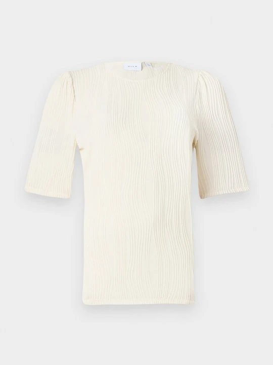Zdjęcie produktu T-shirt basic Vila mleczny