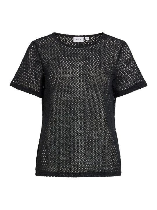 Zdjęcie produktu T-shirt basic Vila czarny