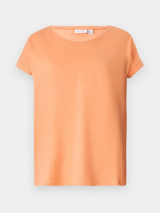 Zdjęcie produktu T-shirt basic Vila pomarańczowy