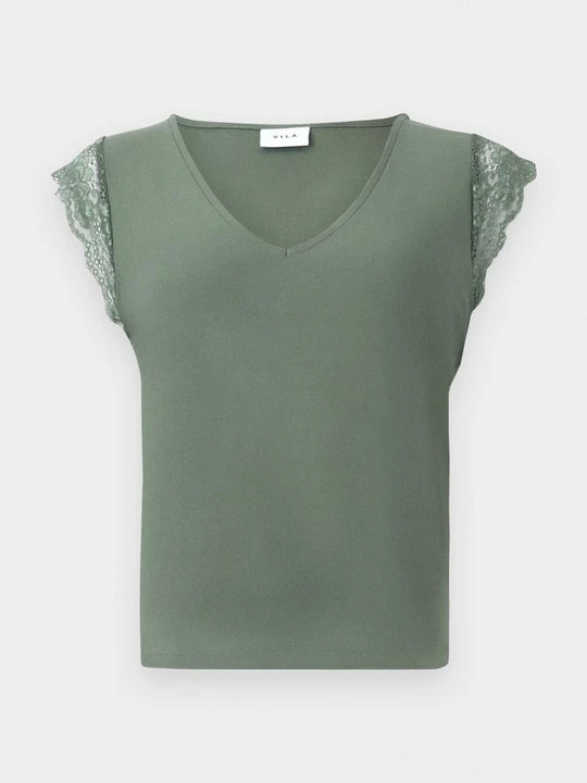 Zdjęcie produktu T-shirt basic Vila zielony