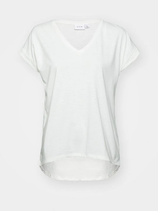 Zdjęcie produktu T-shirt basic Vila mleczny