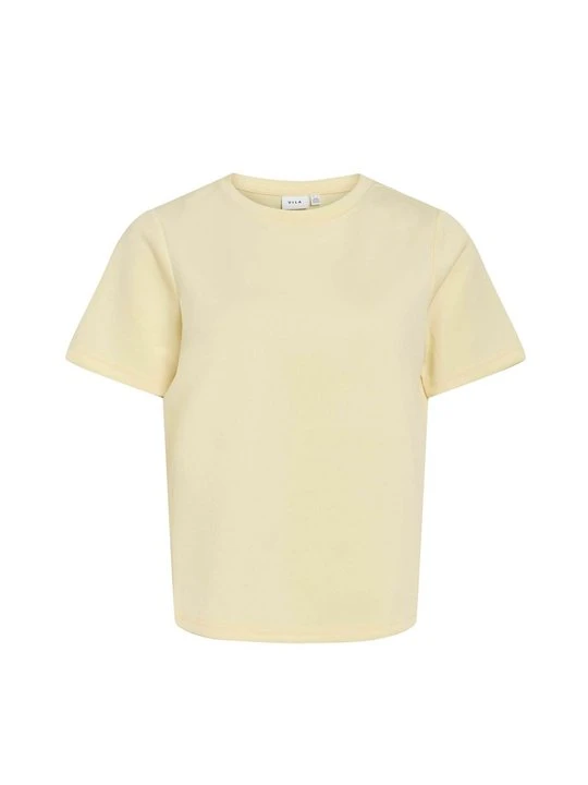 Zdjęcie produktu T-shirt basic Vila żółty