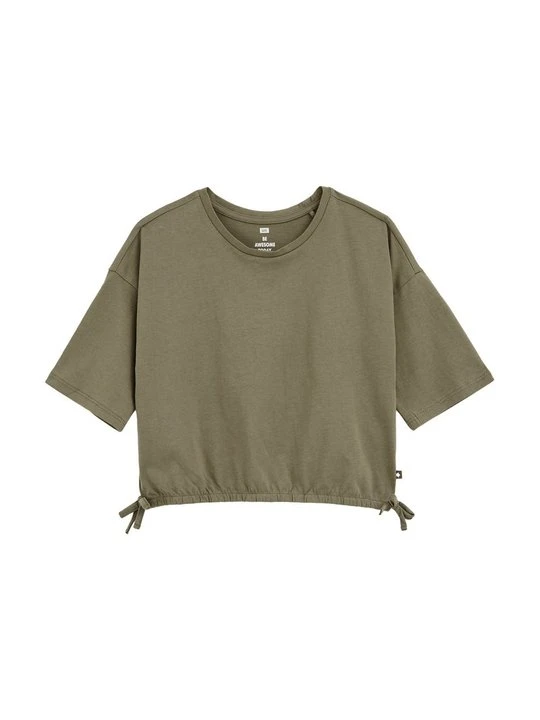 Zdjęcie produktu T-shirt basic WE Fashion khaki
