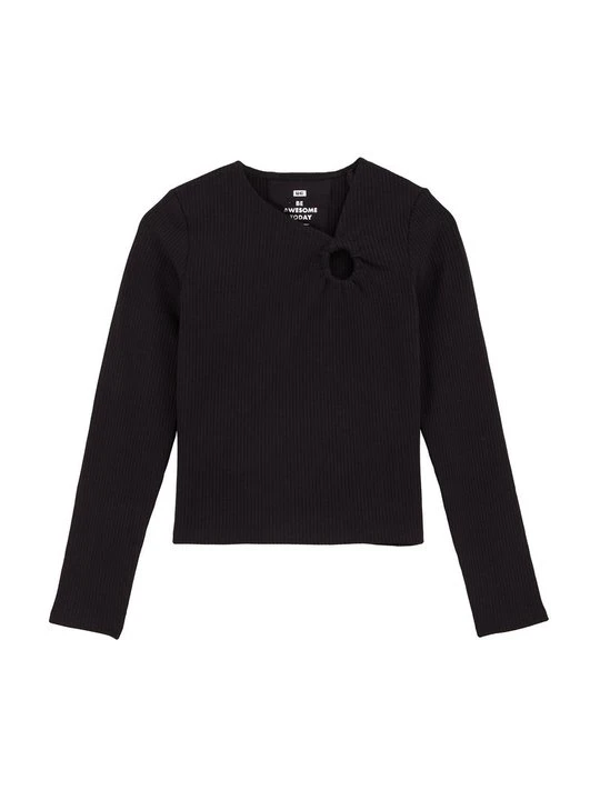 Zdjęcie produktu T-shirt basic WE Fashion czarny