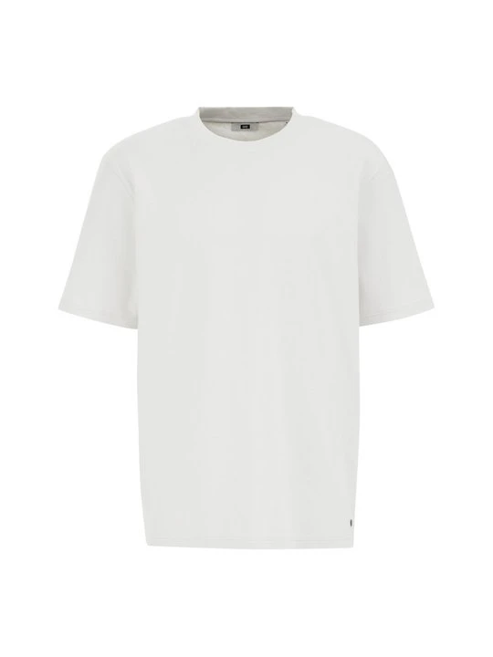 Zdjęcie produktu T-shirt basic WE Fashion beżowy melanż