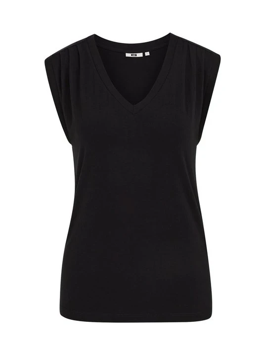 Zdjęcie produktu T-shirt basic WE Fashion czarny