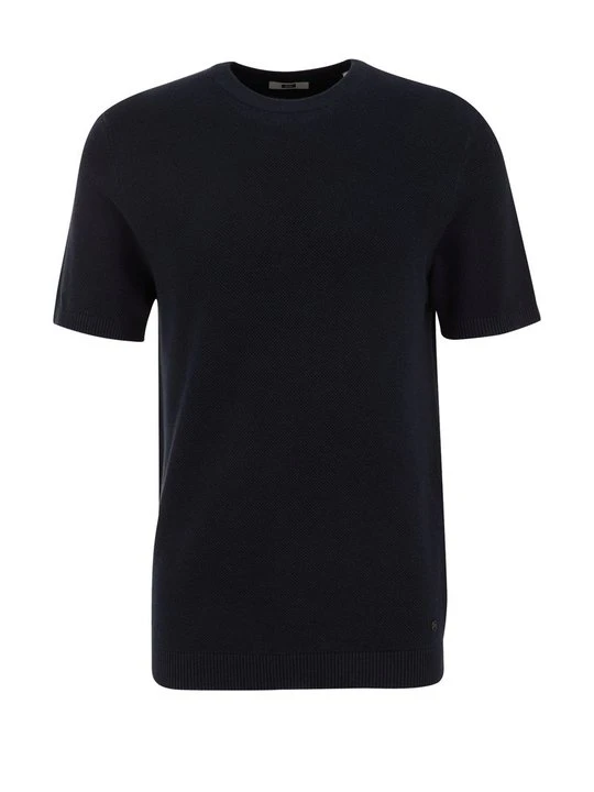 Zdjęcie produktu T-shirt basic WE Fashion granatowy