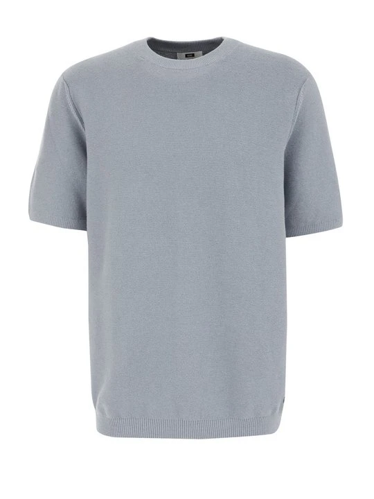 Zdjęcie produktu T-shirt basic WE Fashion jasnoniebieski