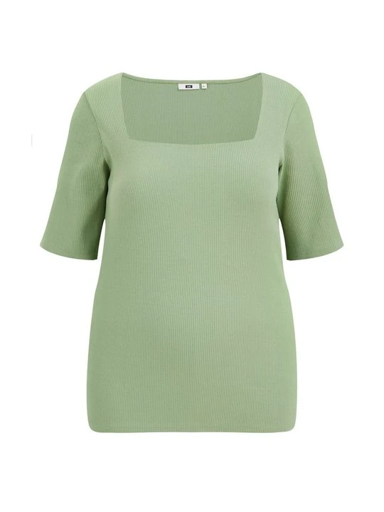 Zdjęcie produktu T-shirt basic WE Fashion zielony