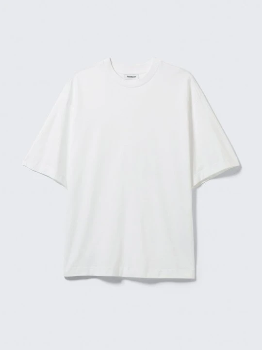 Zdjęcie produktu T-shirt basic Weekday biały