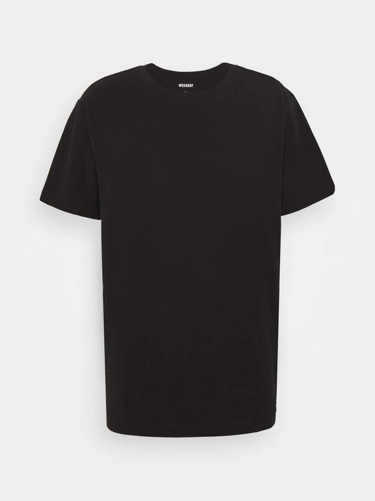 Zdjęcie produktu T-shirt basic Weekday czarny