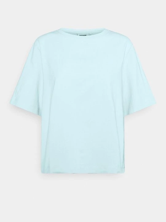 Zdjęcie produktu T-shirt basic Weekday jasnoniebieski