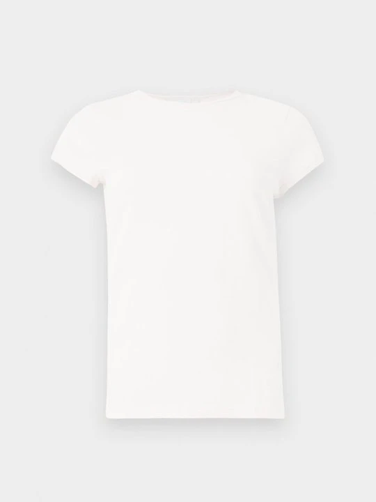 Zdjęcie produktu T-shirt basic Weekday mleczny