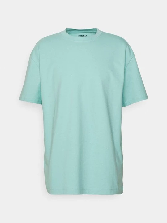 Zdjęcie produktu T-shirt basic Weekday niebieski