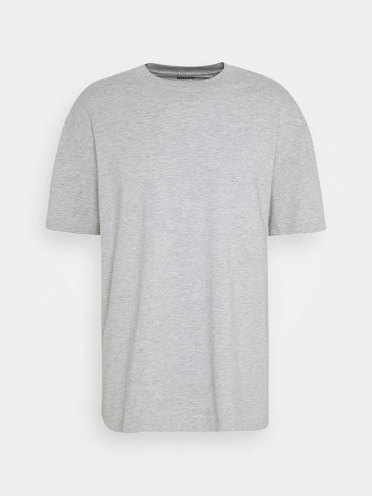 Zdjęcie produktu T-shirt basic Weekday szary