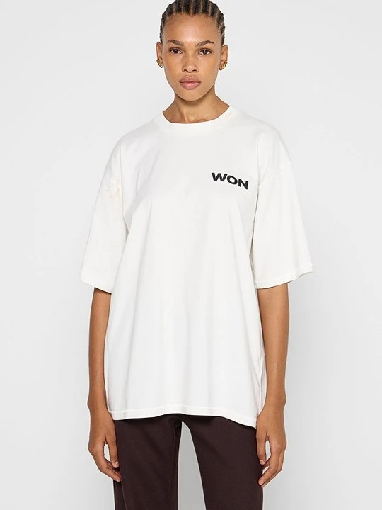 Zdjęcie produktu T-shirt basic Won Hundred biały
