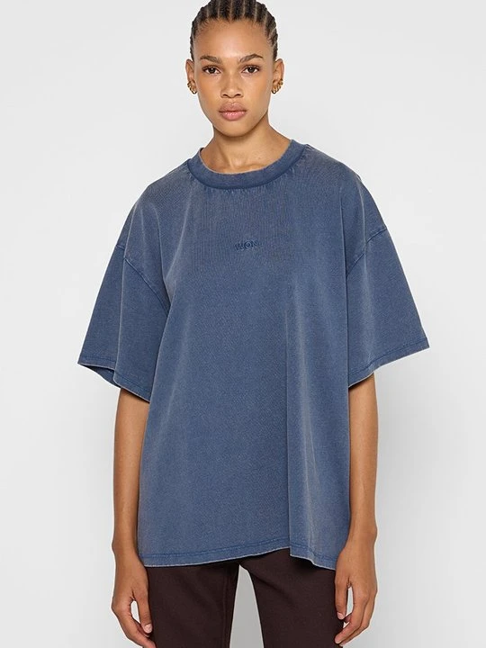 Zdjęcie produktu T-shirt basic Won Hundred niebieski