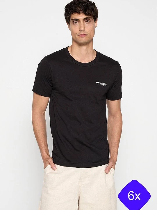 Zdjęcie produktu T-shirt basic Wrangler czarny