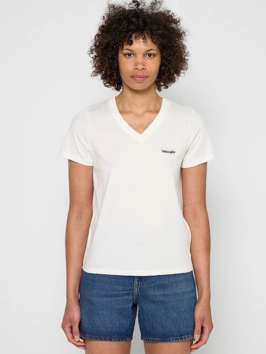 Zdjęcie produktu T-shirt basic Wrangler biały