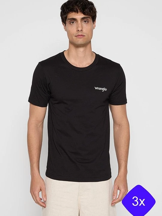 Zdjęcie produktu T-shirt basic Wrangler czarny