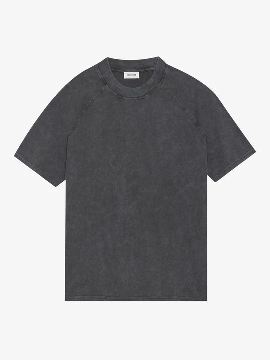 Zdjęcie produktu T-shirt basic YOURTURN ciemnoszary melanż