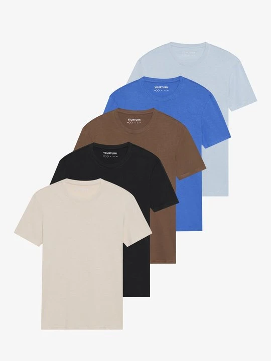 Zdjęcie produktu T-shirt basic YOURTURN By Zalando jasnoniebieski