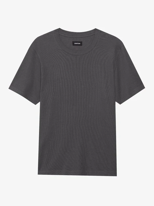 Zdjęcie produktu T-shirt basic YOURTURN ciemnoszary