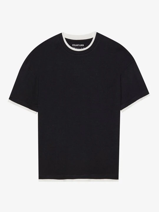 Zdjęcie produktu T-shirt basic YOURTURN By Zalando czarny