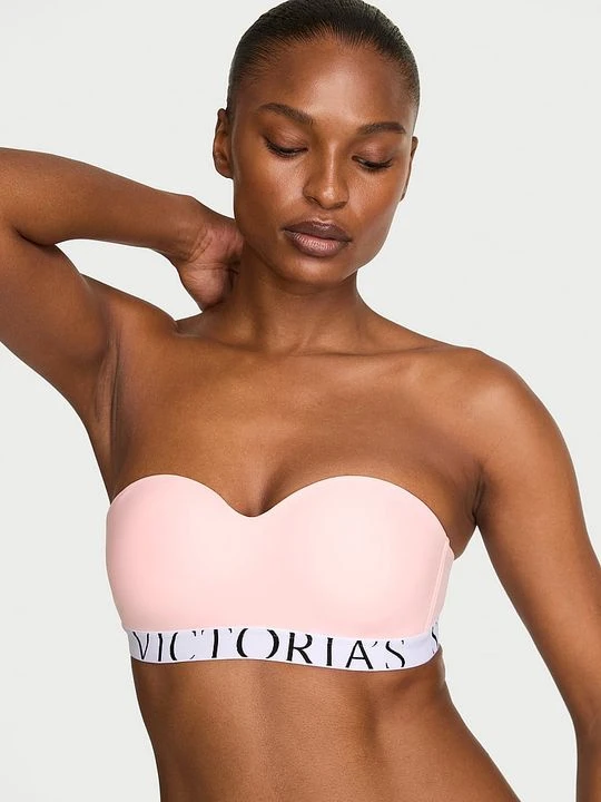 Zdjęcie produktu T-shirt Biustonosz lekko usztywniany bez ramiączek CoolBra Victoria's Secret Różowy