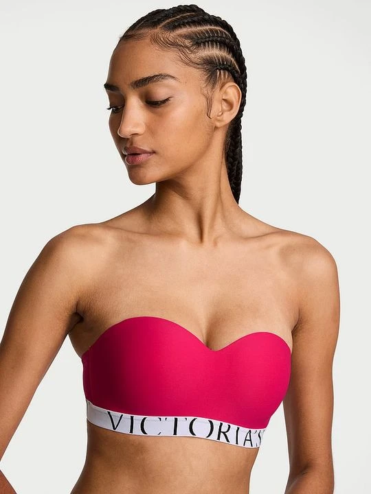 Zdjęcie produktu T-shirt Biustonosz lekko usztywniany bez ramiączek CoolBra Victoria's Secret Różowy
