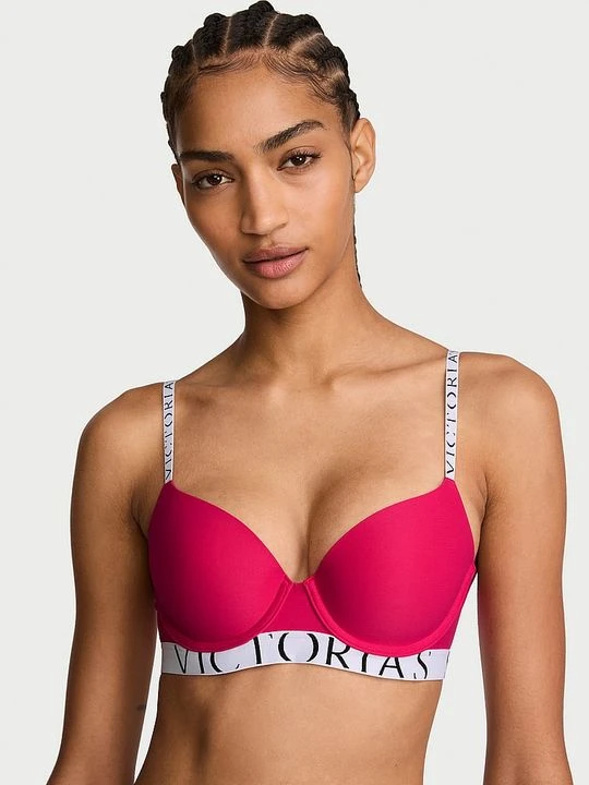 Zdjęcie produktu T-shirt Biustonosz lekko usztywniany CoolBra Demi Victoria's Secret Różowy