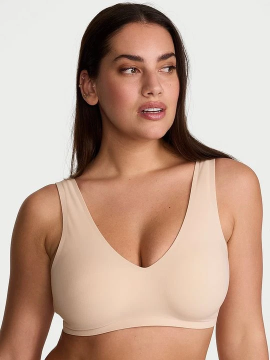 Zdjęcie produktu T-shirt Biustonosz na co dzień i do spania SlumberBra Victoria's Secret Beżowy
