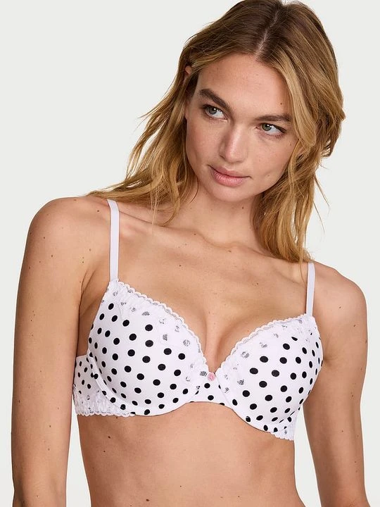 Zdjęcie produktu T-shirt Biustonosz push-up bawełniany Perfect Shape Victoria's Secret