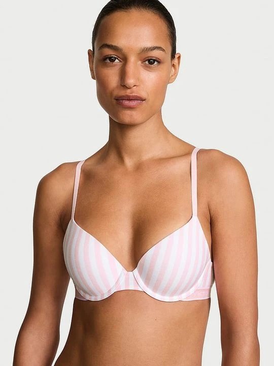 Zdjęcie produktu T-shirt Biustonosz push-up bawełniany Perfect Shape Victoria's Secret