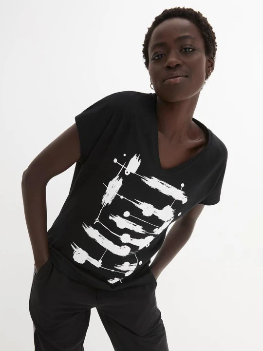 Zdjęcie produktu T-shirt BonPrix czarny