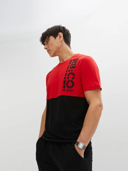 Zdjęcie produktu T-shirt BonPrix czerwony