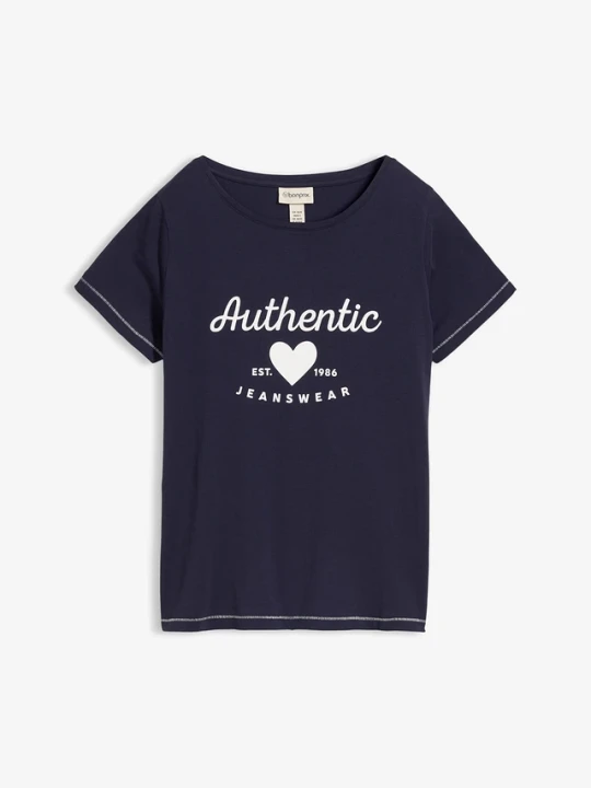 Zdjęcie produktu T-shirt BonPrix niebieski