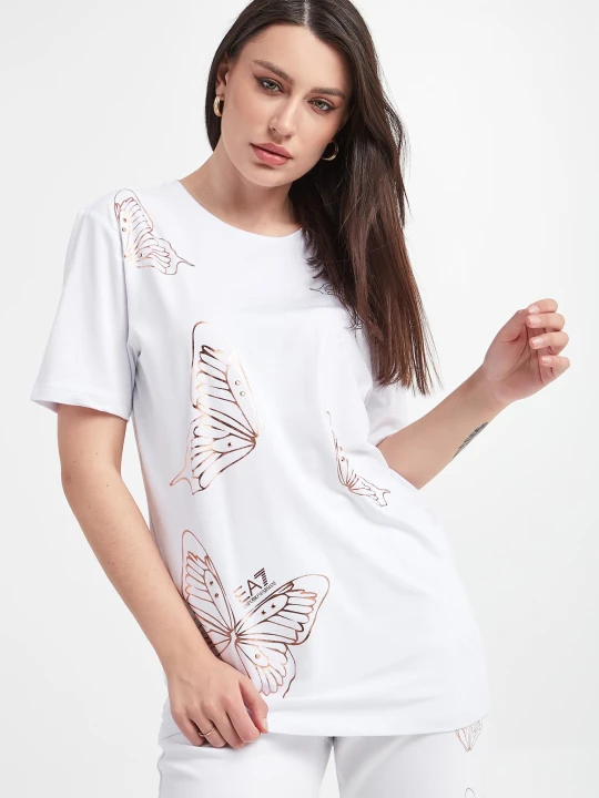 Zdjęcie produktu T-shirt damski EA7 EMPORIO ARMANI