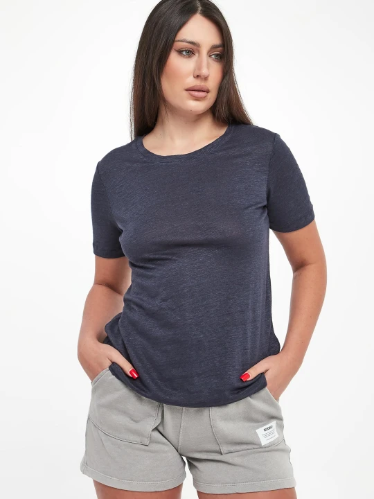 Zdjęcie produktu T-shirt damski lniany Lane ECOALF
