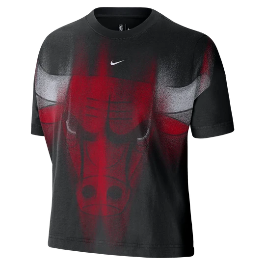 Zdjęcie produktu T-shirt damski NBA Chicago Bulls Icon - Czerń Nike