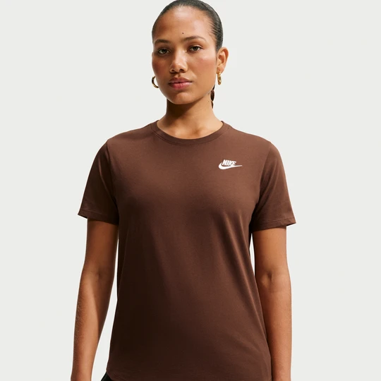 Zdjęcie produktu T-shirt damski Nike - Brązowy