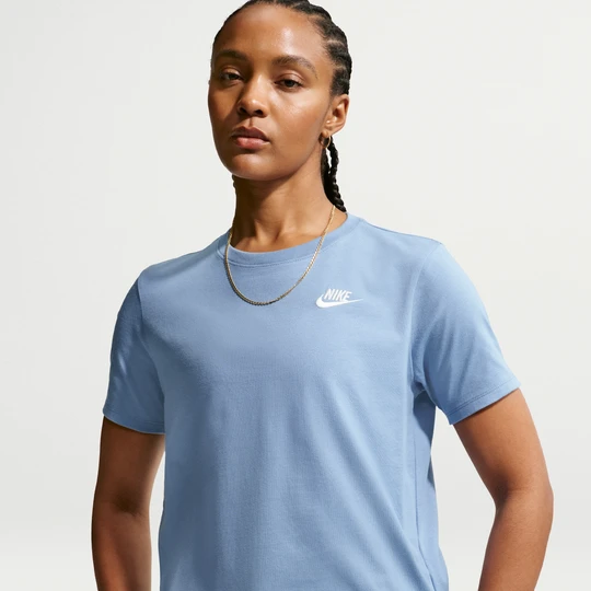 Zdjęcie produktu T-shirt damski Nike Club Essentials - Niebieski