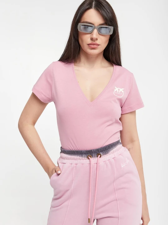 Zdjęcie produktu T-shirt damski Turbato PINKO