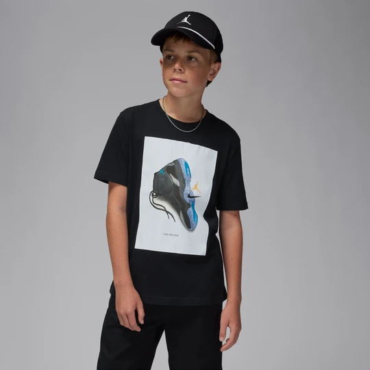Zdjęcie produktu T-shirt dla dużych dzieci AJ11 Gamma Jordan - Czerń