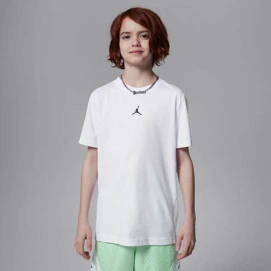 Zdjęcie produktu T-shirt dla dużych dzieci Jordan Sport Dri-FIT Core - Biel