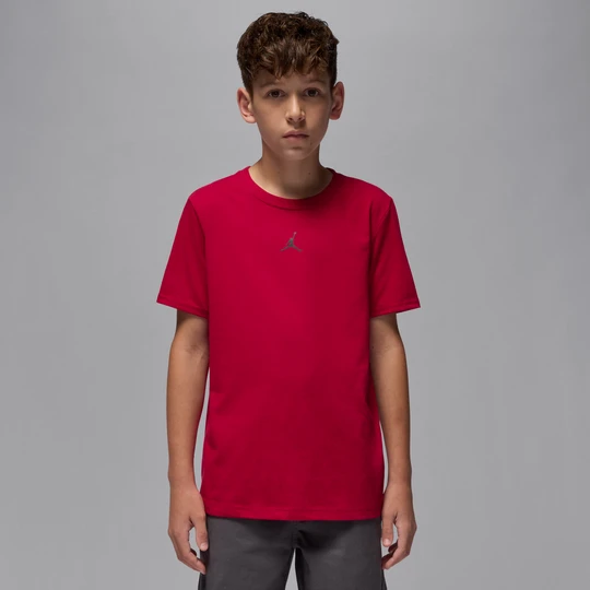 Zdjęcie produktu T-shirt dla dużych dzieci Jordan Sport Dri-FIT Core - Czerwony