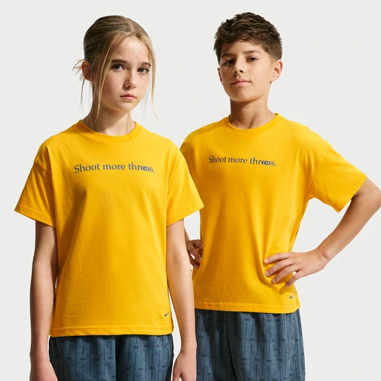 Zdjęcie produktu T-shirt dla dużych dzieci Dri-FIT Caitlin Clark - Żółty Nike