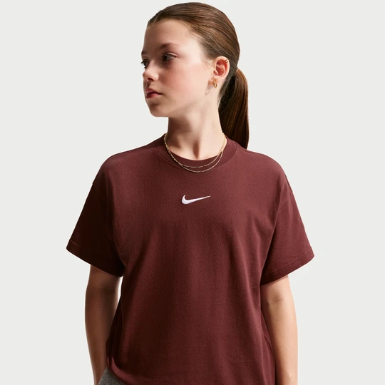 Zdjęcie produktu T-shirt dla dużych dzieci (dziewcząt) Nike Essential - Fiolet