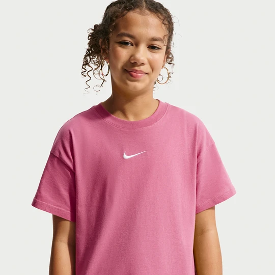Zdjęcie produktu T-shirt dla dużych dzieci (dziewcząt) Nike Essential - Różowy