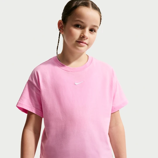 Zdjęcie produktu T-shirt dla dużych dzieci (dziewcząt) Nike Essential - Różowy